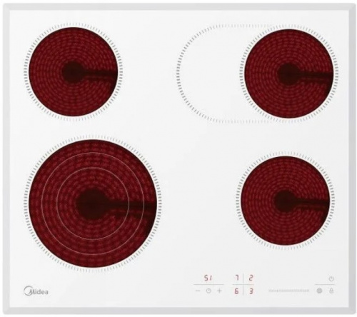 Электрическая варочная поверхность Midea MCH64767FW (витрина) фото 2