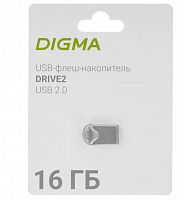 Usb flash накопитель Digma 16Gb DRIVE2 USB 2.0 (DGFUM016A20SR) 