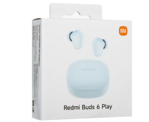Беспроводные наушники Xiaomi Redmi Buds 6 Play, синий Беспроводные наушники Xiaomi Redmi Buds 6 Play, синий