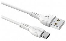 USB кабель BOROFONE BX51 Type-C, 3А, 1м, (белый)