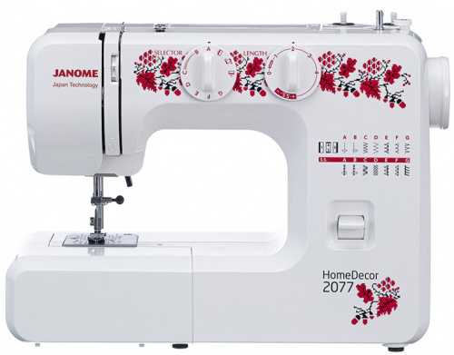 Швейная машина JANOME HomeDecor 2077 Швейная машина JANOME HomeDecor 2077