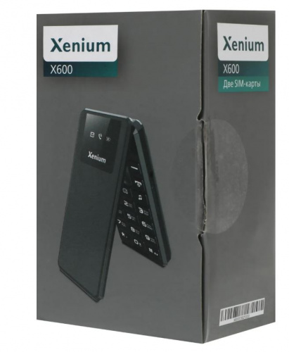 Сотовый телефон Xenium X600 Dark Grey фото 6